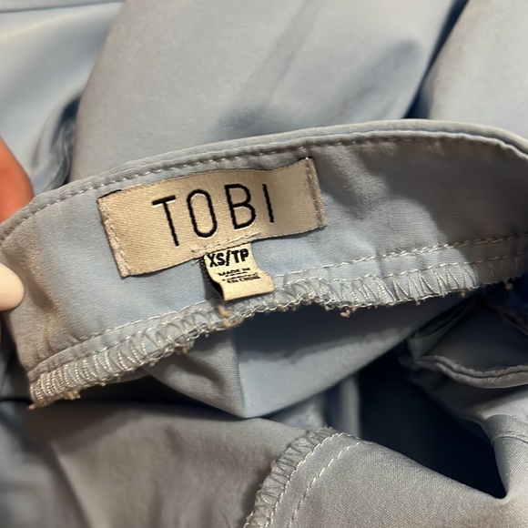 Tobi xs backless baby blue dress - Picture 4 of 4